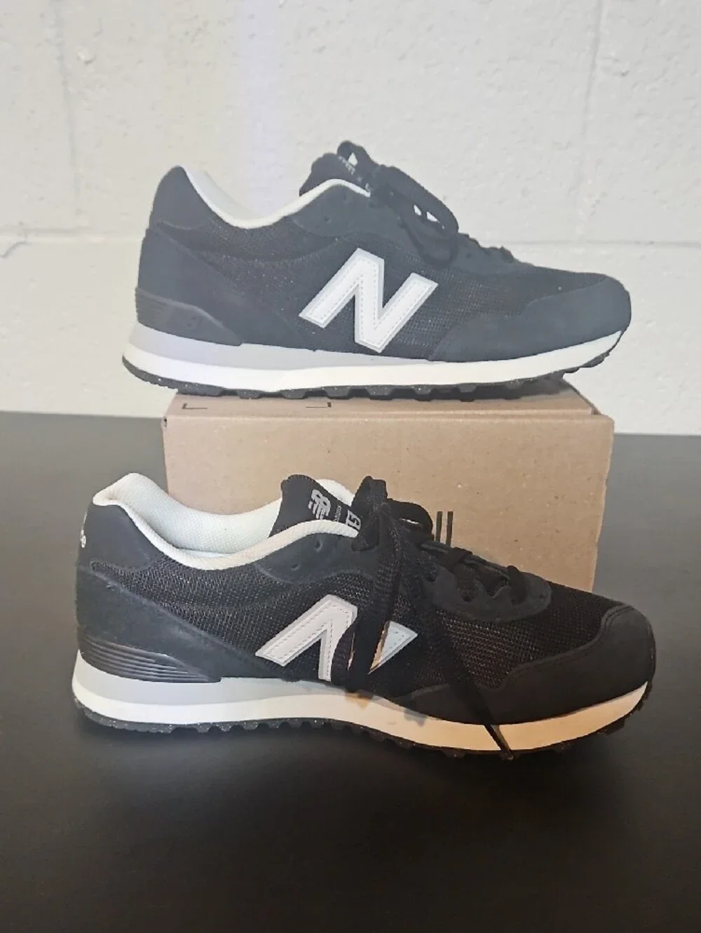 New Balance Black and White Women's Casual Sneaker